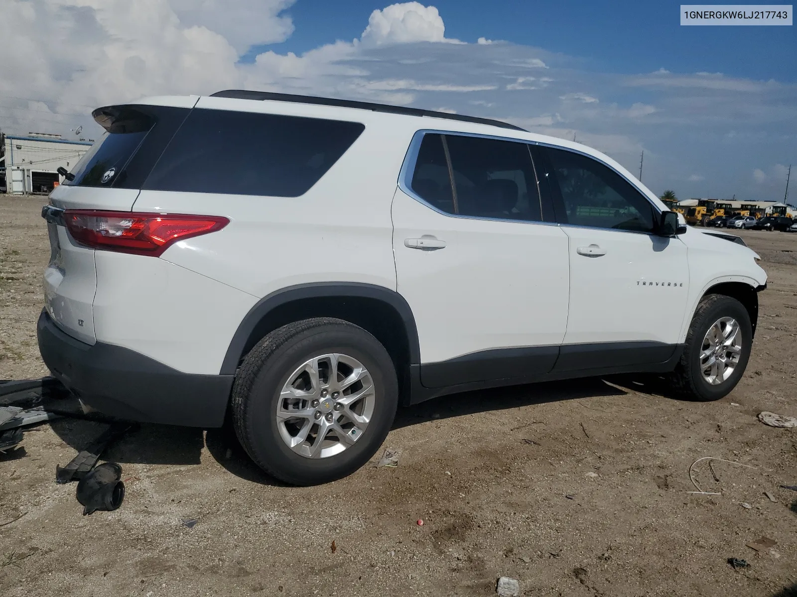 2020 Chevrolet Traverse Lt VIN: 1GNERGKW6LJ217743 Lot: 66592904