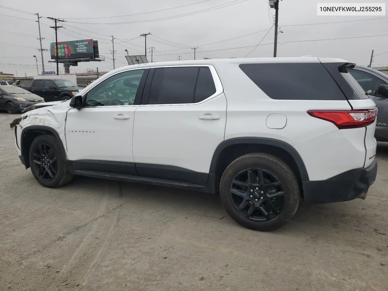 2020 Chevrolet Traverse Ls VIN: 1GNEVFKW0LJ255295 Lot: 66792564