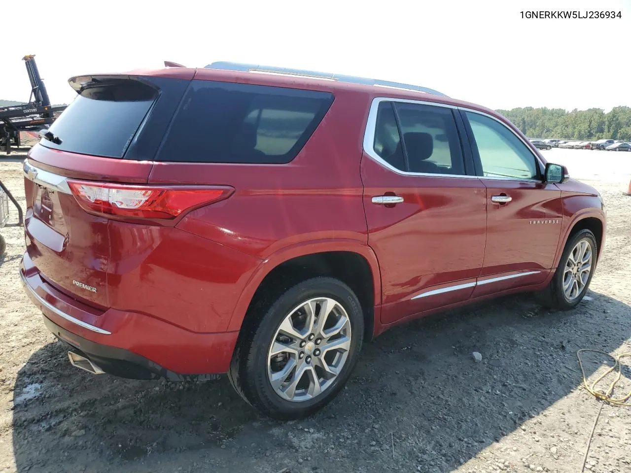 2020 Chevrolet Traverse Premier VIN: 1GNERKKW5LJ236934 Lot: 66880894