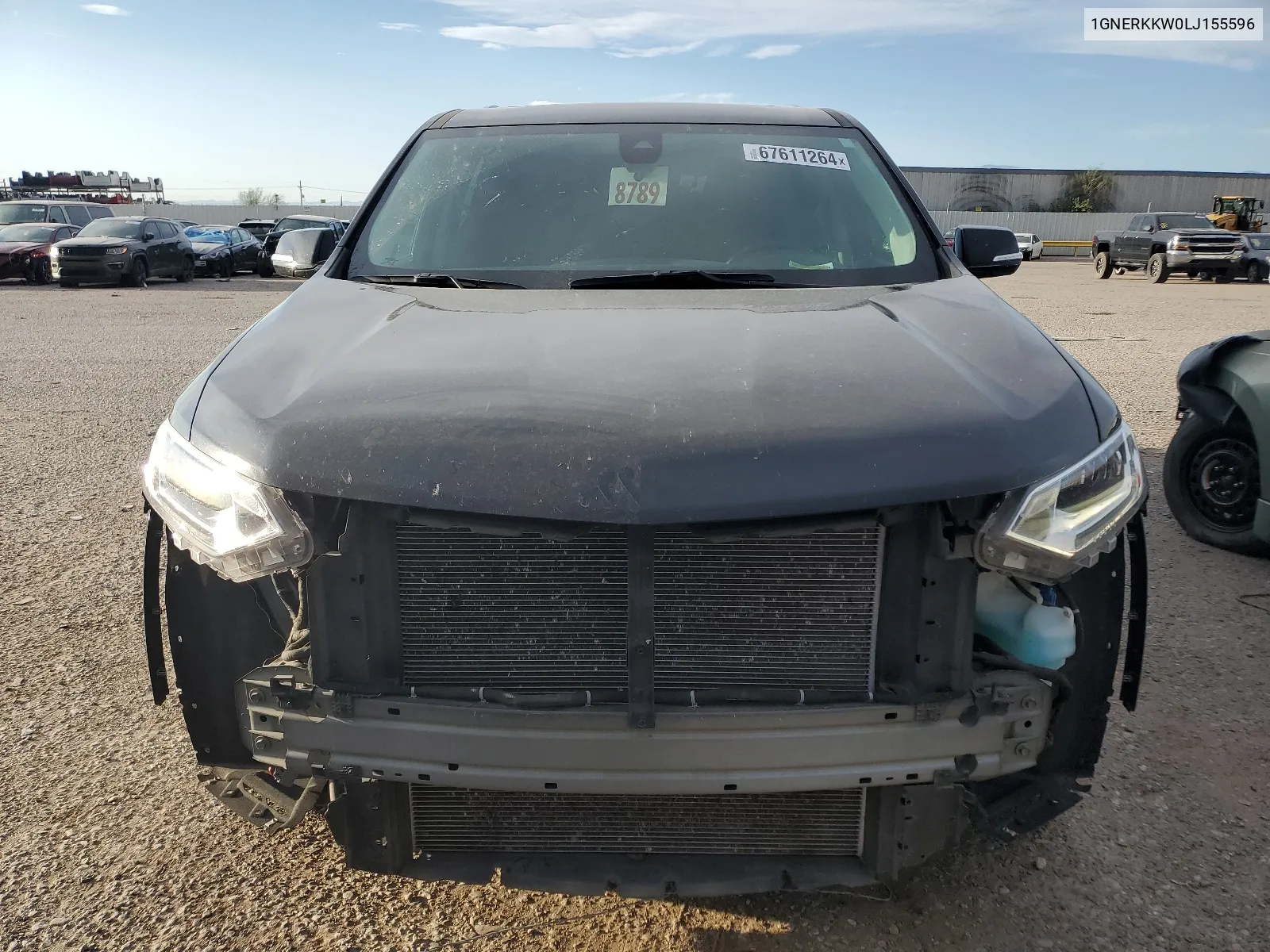 1GNERKKW0LJ155596 2020 Chevrolet Traverse Premier