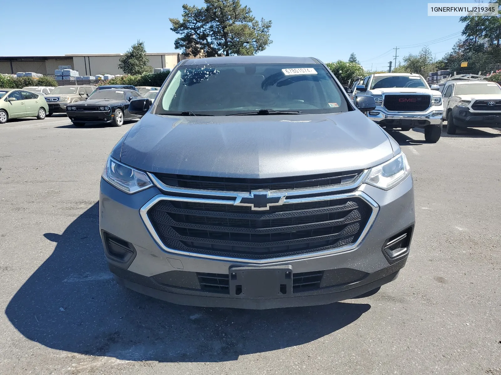 1GNERFKW1LJ219345 2020 Chevrolet Traverse Ls