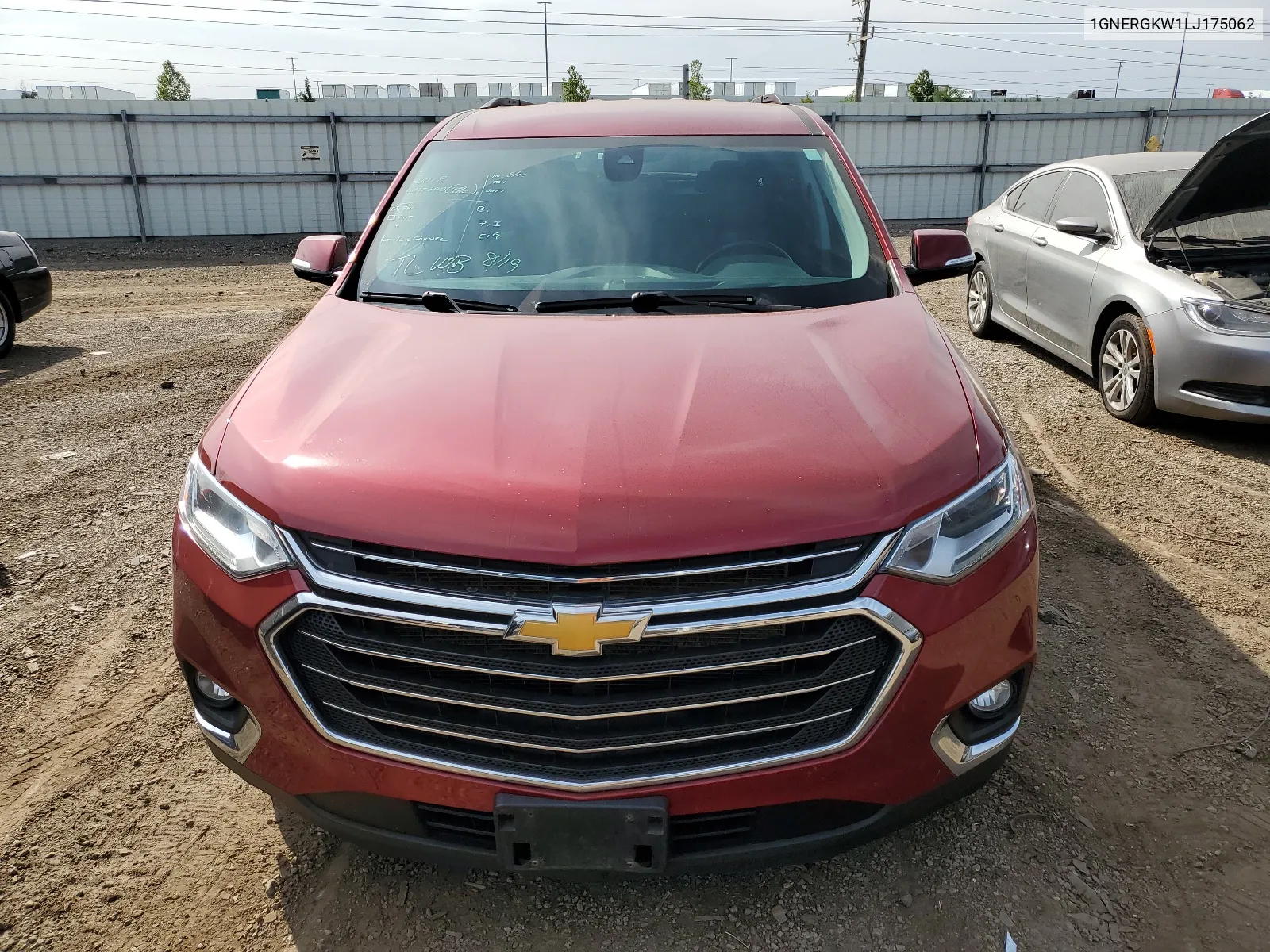 1GNERGKW1LJ175062 2020 Chevrolet Traverse Lt