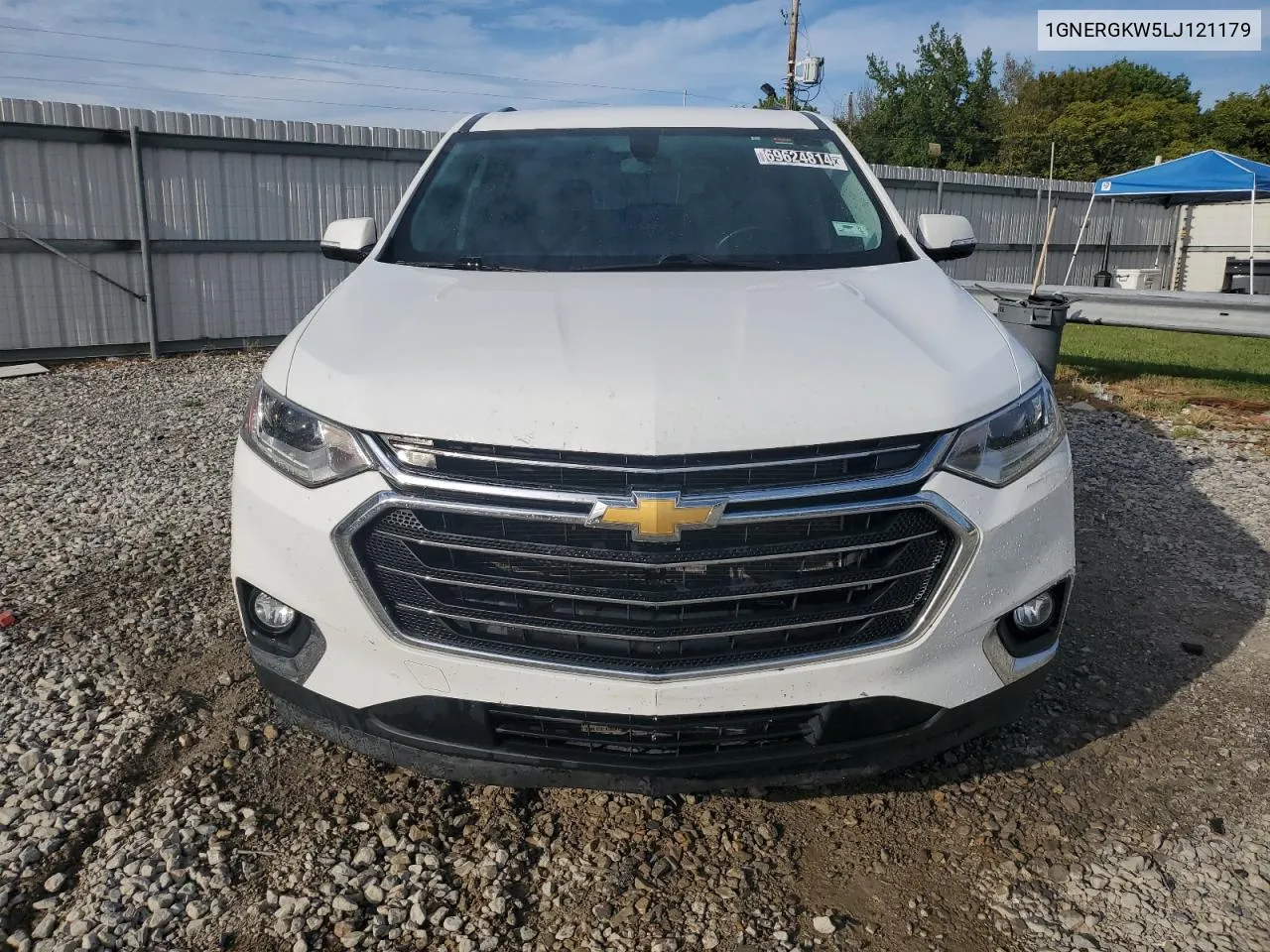 2020 Chevrolet Traverse Lt VIN: 1GNERGKW5LJ121179 Lot: 69624814