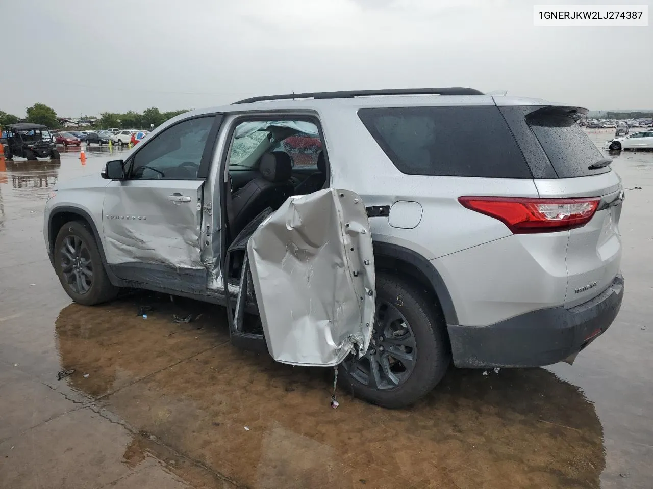 2020 Chevrolet Traverse Rs VIN: 1GNERJKW2LJ274387 Lot: 70011524