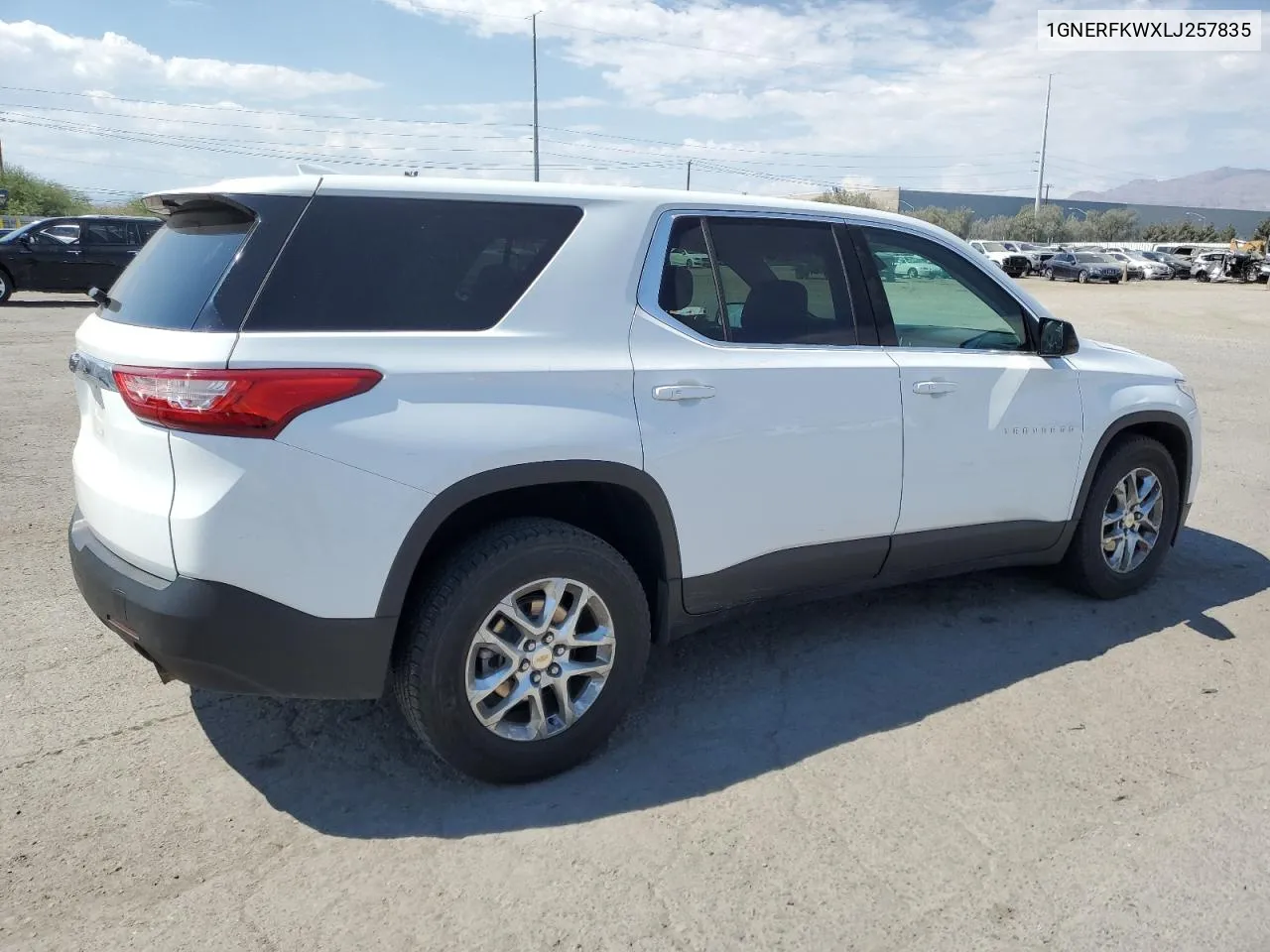 2020 Chevrolet Traverse Ls VIN: 1GNERFKWXLJ257835 Lot: 70530354