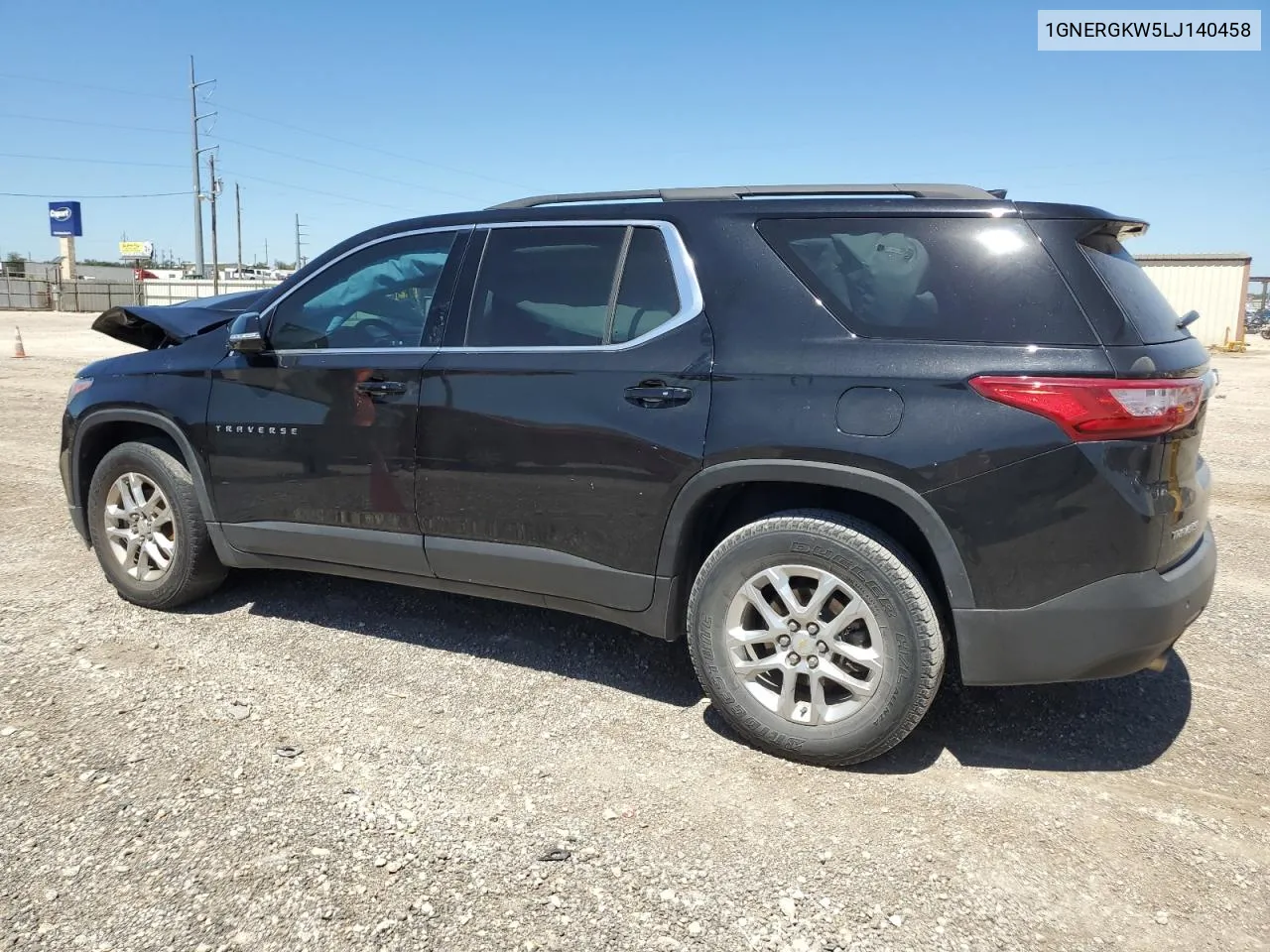 2020 Chevrolet Traverse Lt VIN: 1GNERGKW5LJ140458 Lot: 70875864