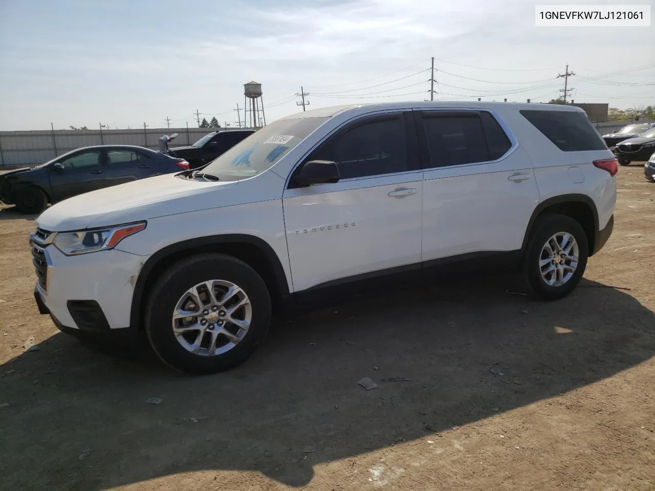 2020 Chevrolet Traverse Ls VIN: 1GNEVFKW7LJ121061 Lot: 70887494