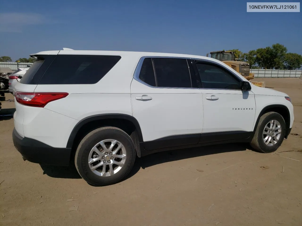 2020 Chevrolet Traverse Ls VIN: 1GNEVFKW7LJ121061 Lot: 70887494