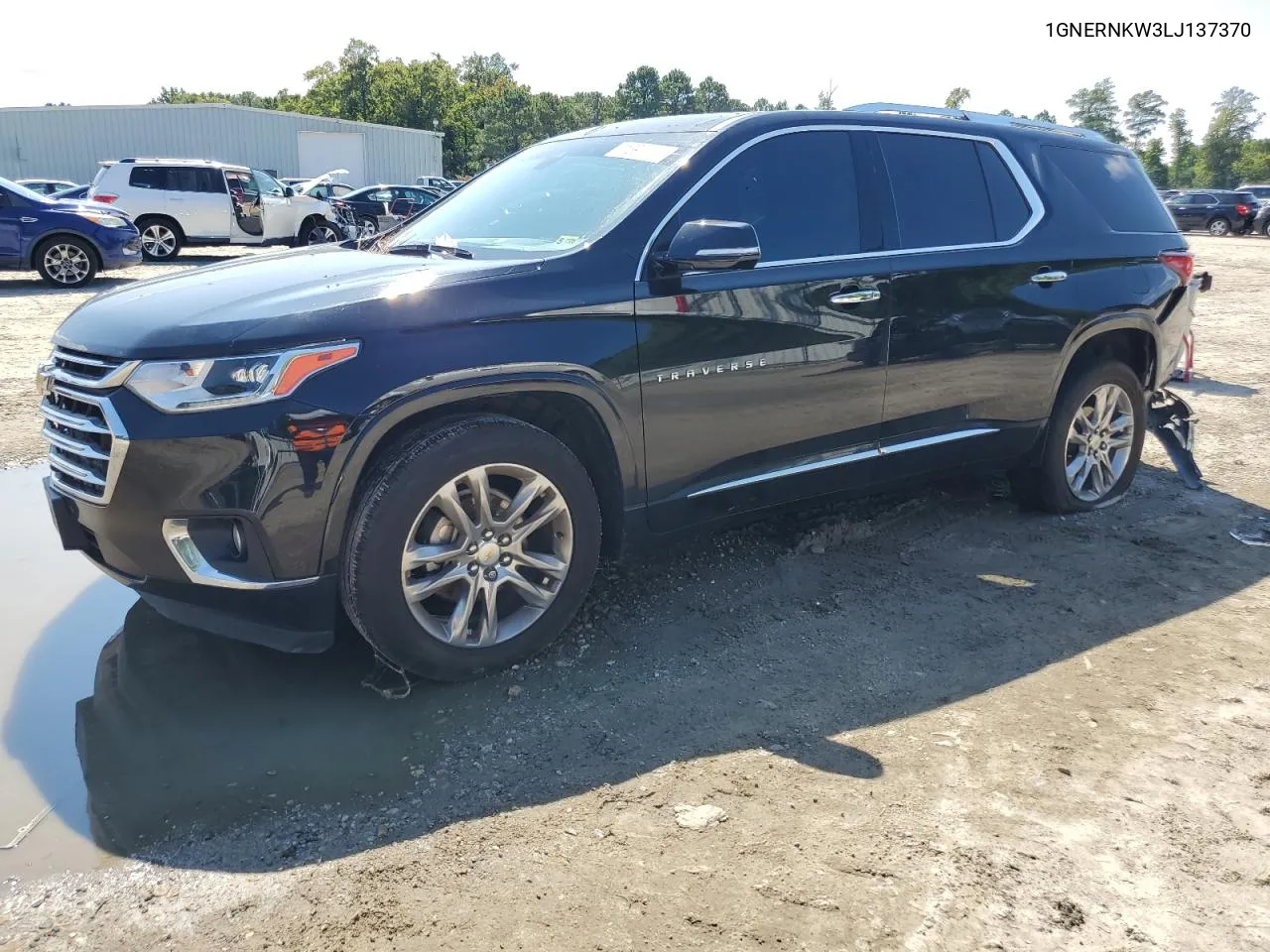 1GNERNKW3LJ137370 2020 Chevrolet Traverse High Country