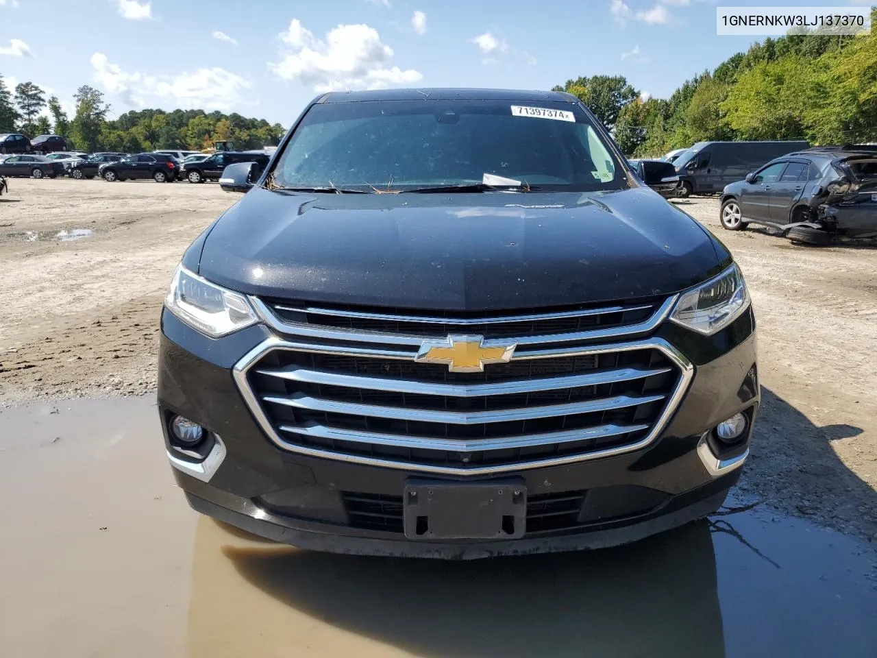 1GNERNKW3LJ137370 2020 Chevrolet Traverse High Country