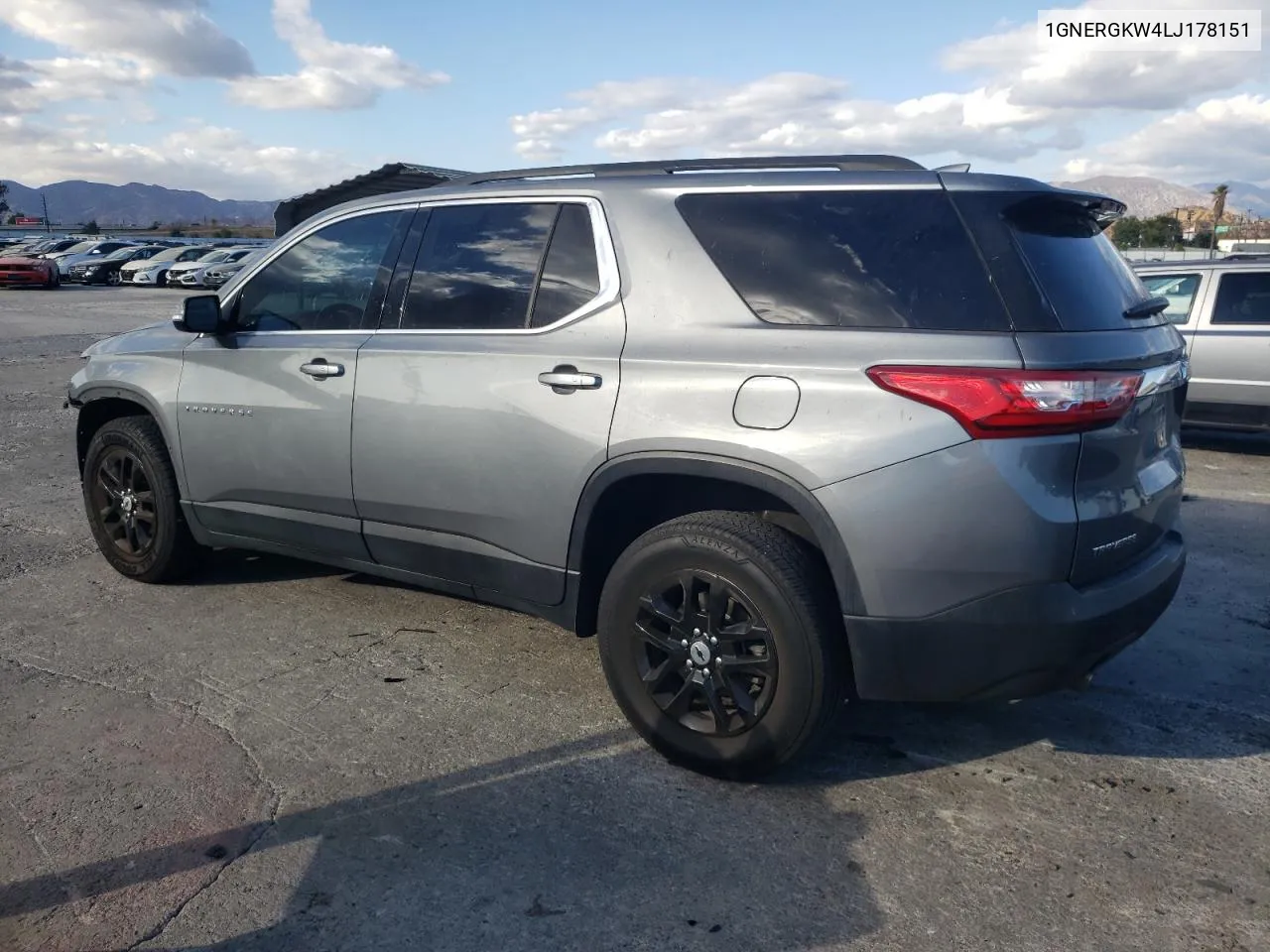 2020 Chevrolet Traverse Lt VIN: 1GNERGKW4LJ178151 Lot: 71460744