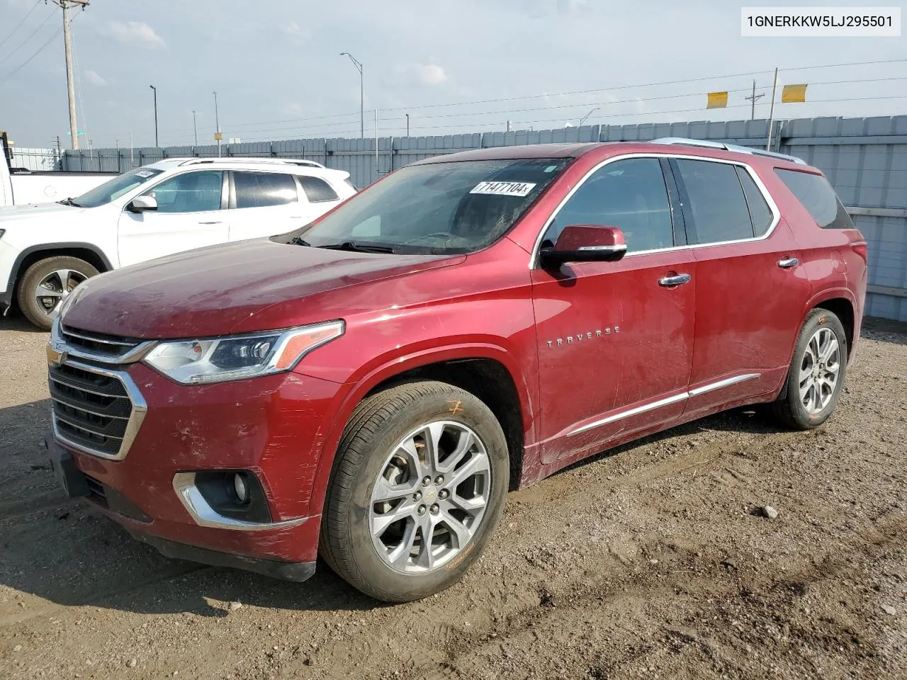 2020 Chevrolet Traverse Premier VIN: 1GNERKKW5LJ295501 Lot: 71477104