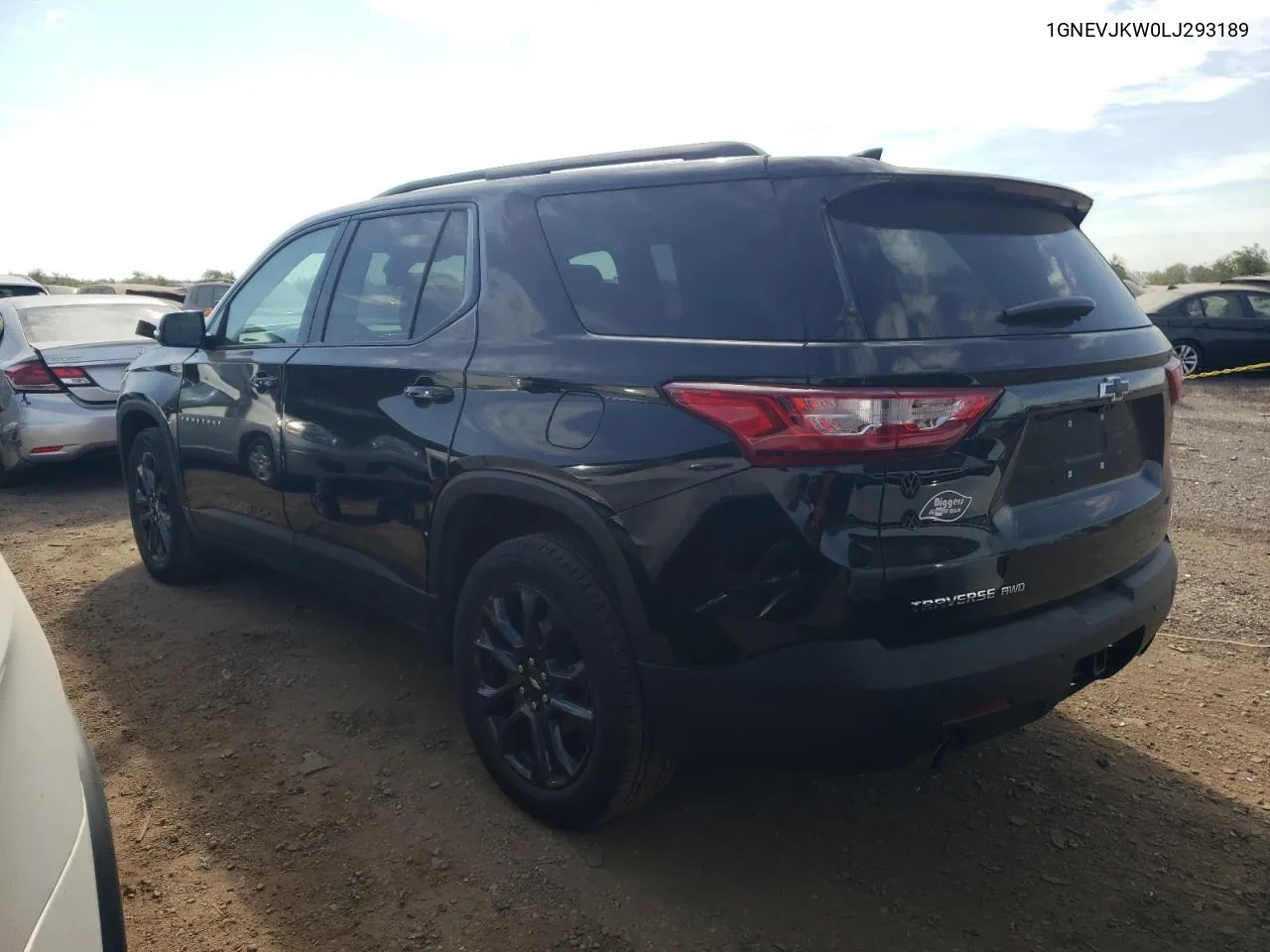 1GNEVJKW0LJ293189 2020 Chevrolet Traverse Rs