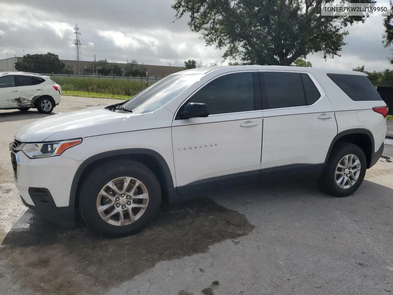 1GNERFKW2LJ159950 2020 Chevrolet Traverse Ls