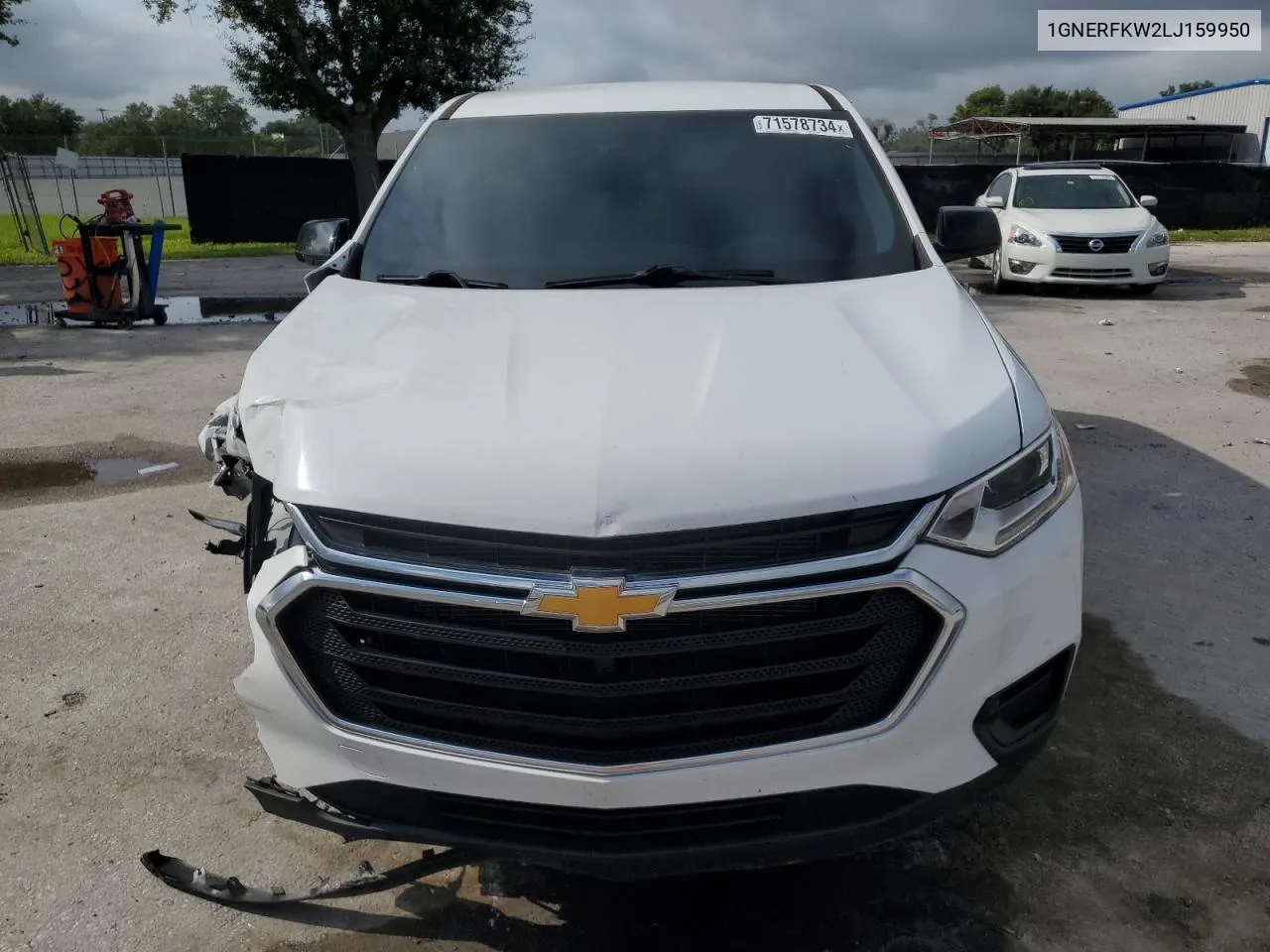 1GNERFKW2LJ159950 2020 Chevrolet Traverse Ls