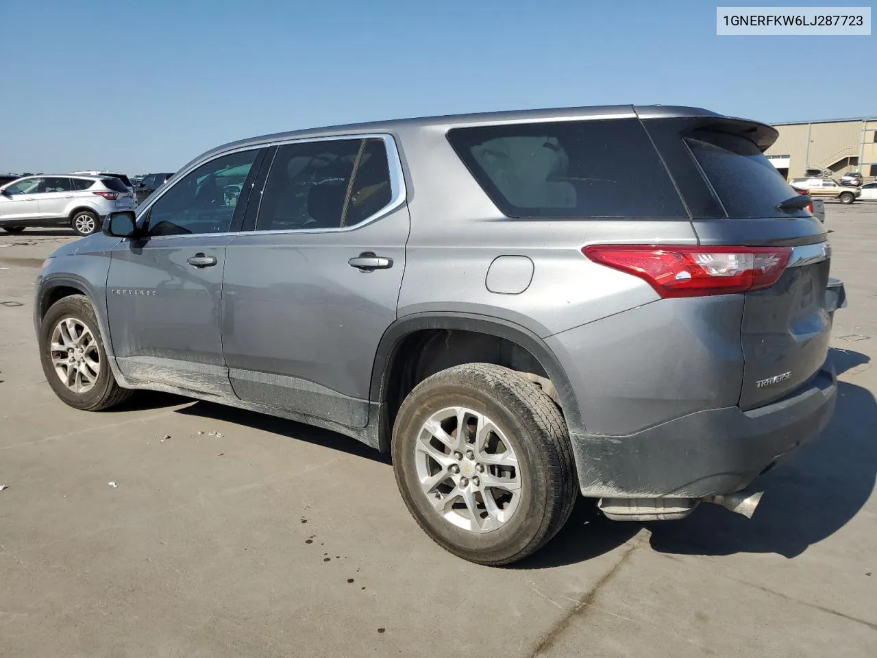 2020 Chevrolet Traverse Ls VIN: 1GNERFKW6LJ287723 Lot: 71596014