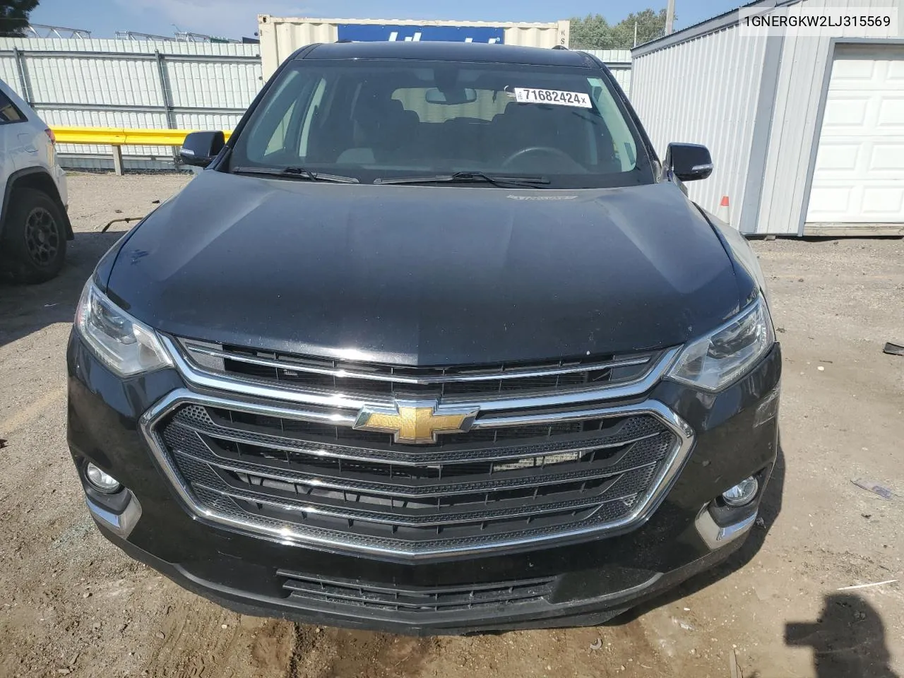 2020 Chevrolet Traverse Lt VIN: 1GNERGKW2LJ315569 Lot: 71682424