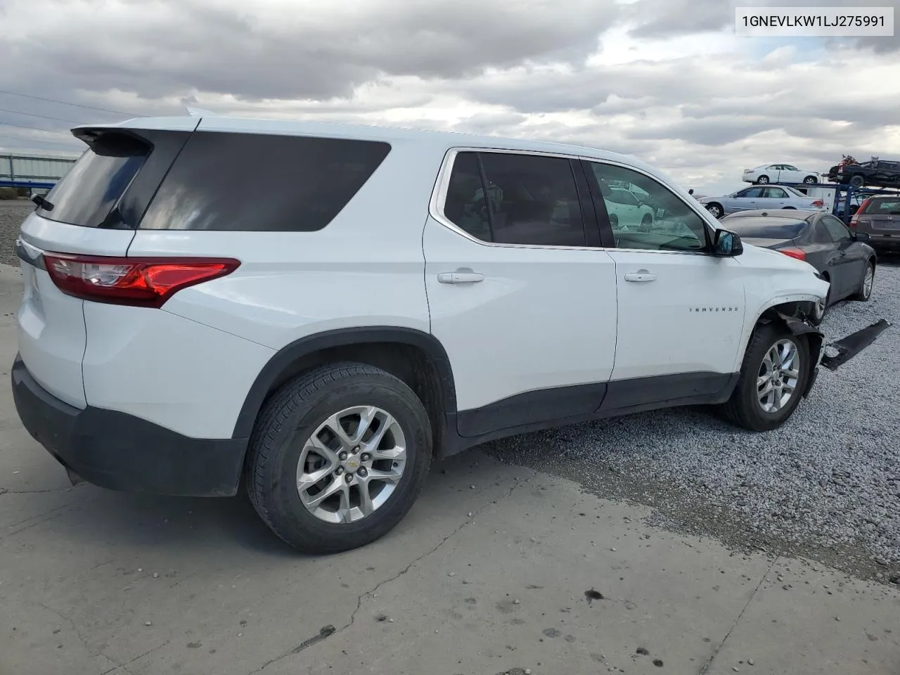 2020 Chevrolet Traverse Ls VIN: 1GNEVLKW1LJ275991 Lot: 71838494