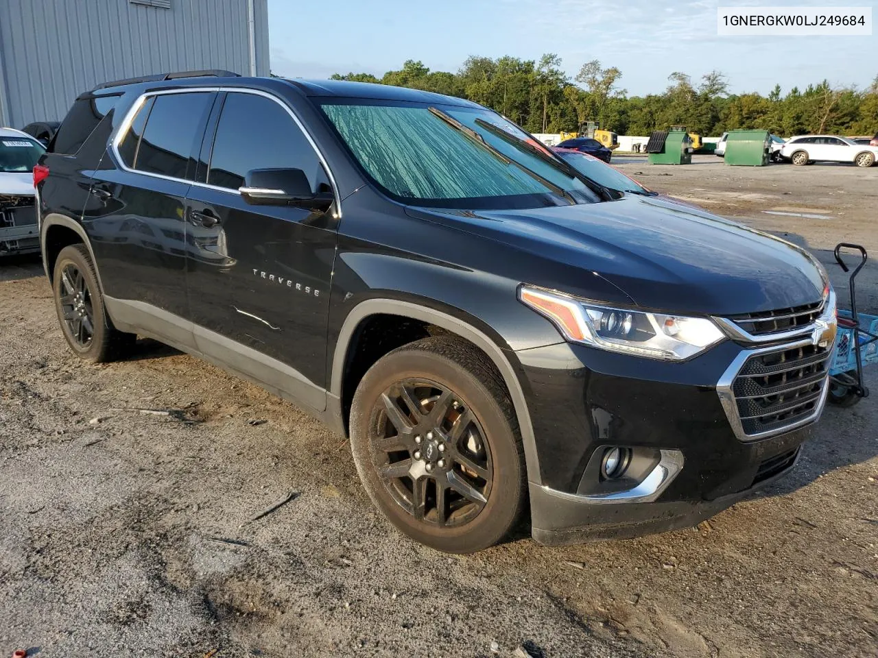 2020 Chevrolet Traverse Lt VIN: 1GNERGKW0LJ249684 Lot: 71919574