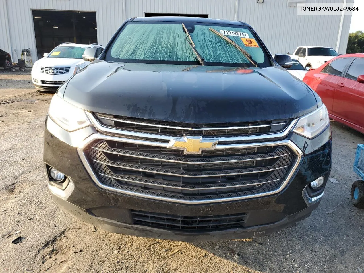 2020 Chevrolet Traverse Lt VIN: 1GNERGKW0LJ249684 Lot: 71919574