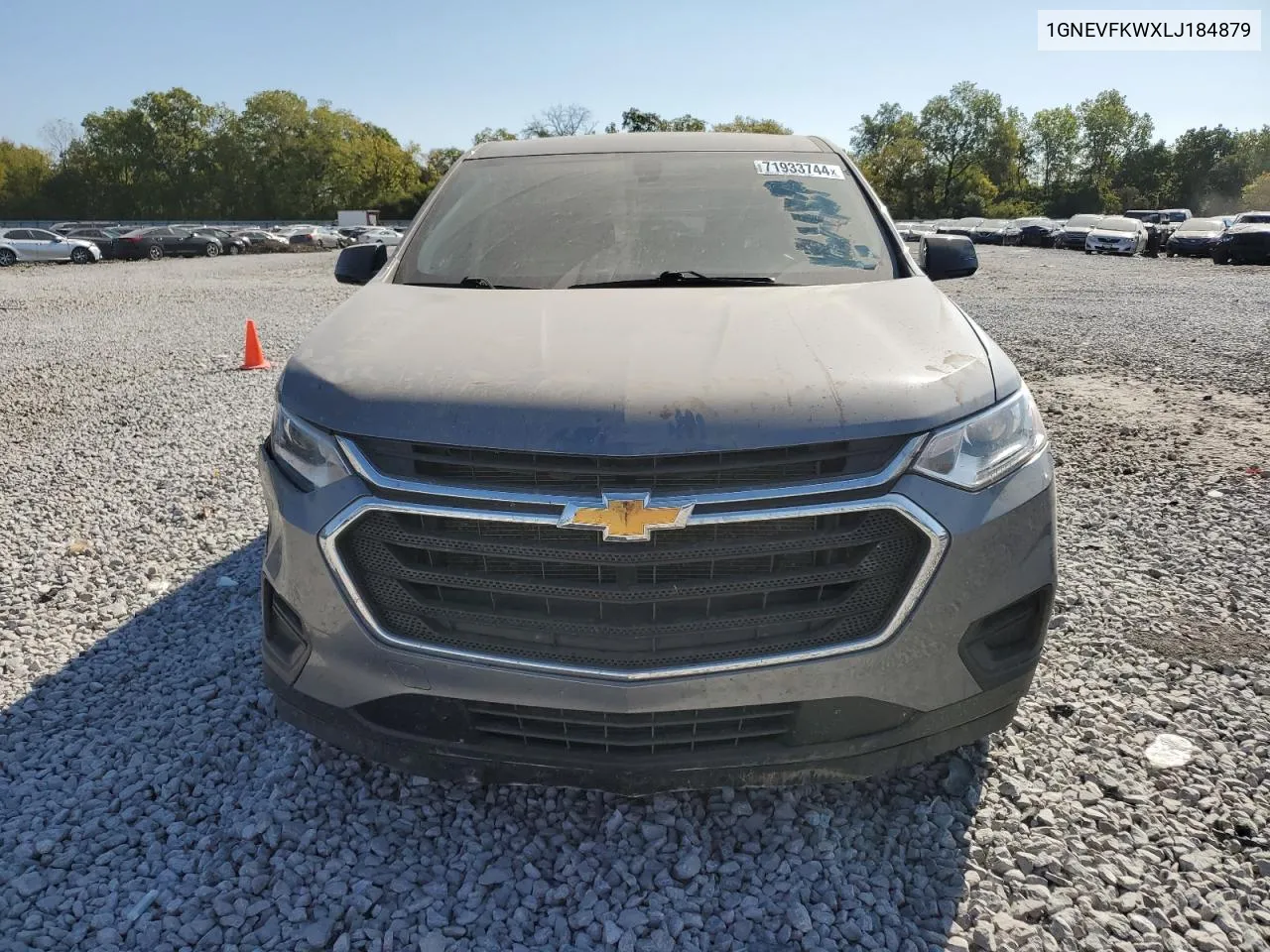 2020 Chevrolet Traverse Ls VIN: 1GNEVFKWXLJ184879 Lot: 71933744