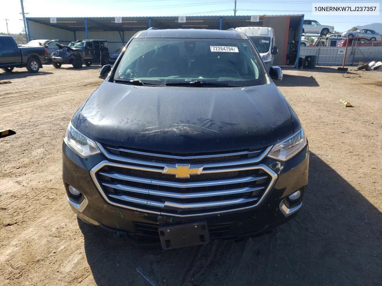 1GNERNKW7LJ237357 2020 Chevrolet Traverse High Country