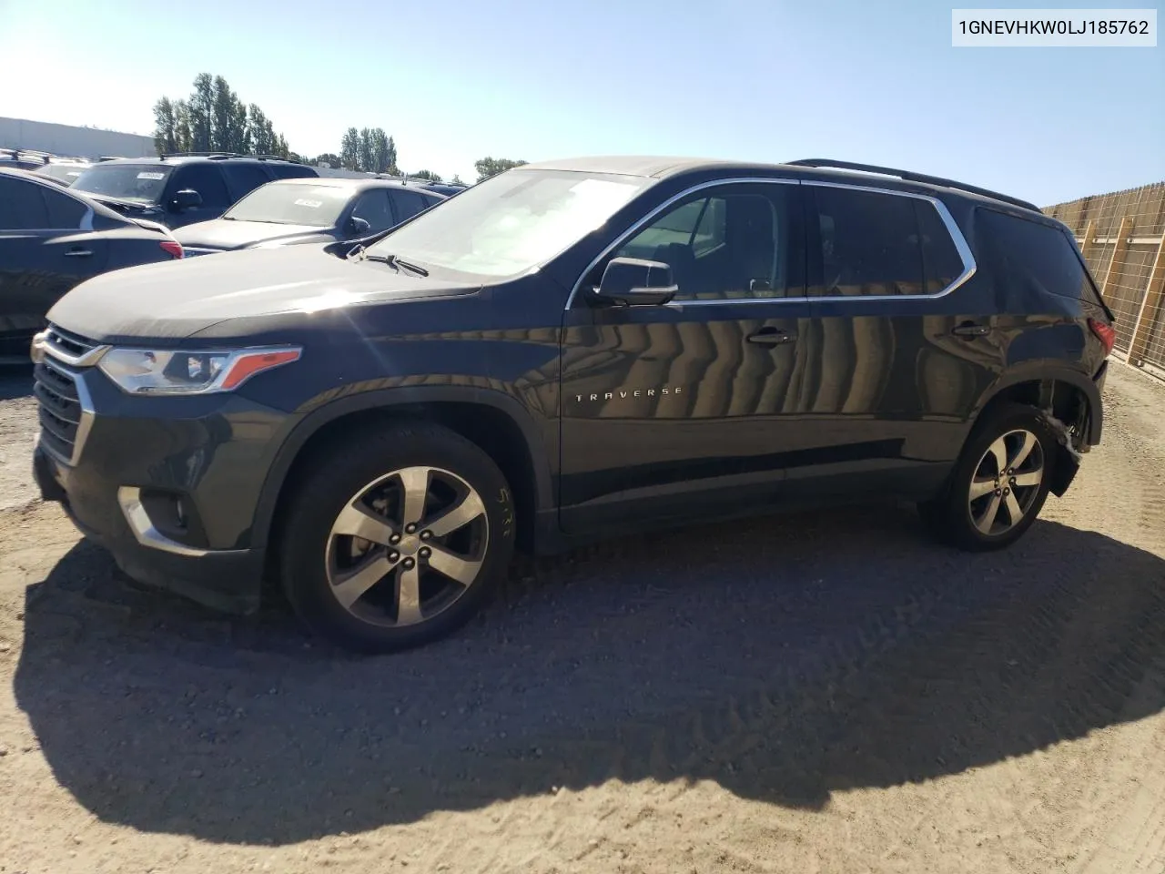 2020 Chevrolet Traverse Lt VIN: 1GNEVHKW0LJ185762 Lot: 72581744