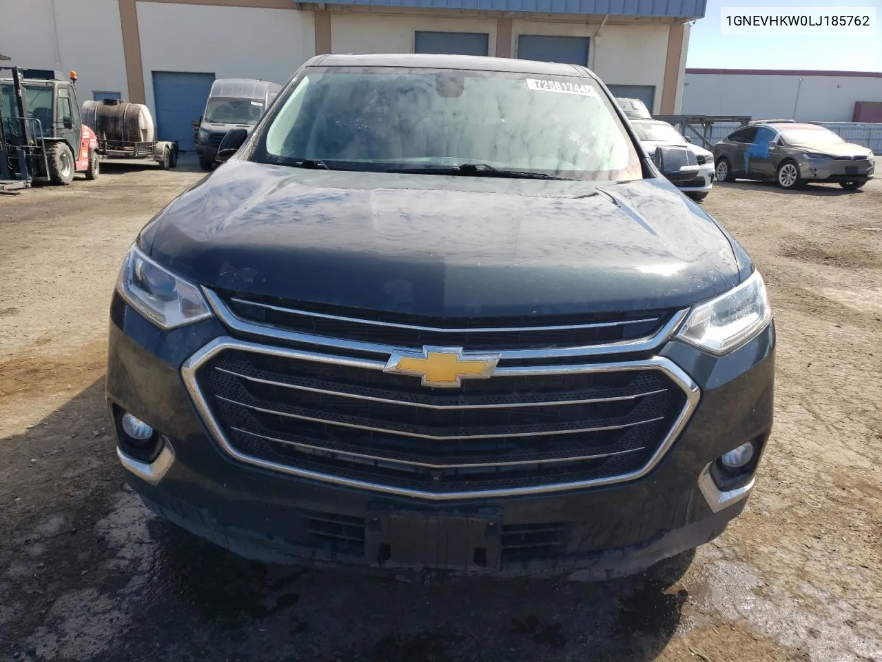 2020 Chevrolet Traverse Lt VIN: 1GNEVHKW0LJ185762 Lot: 72581744