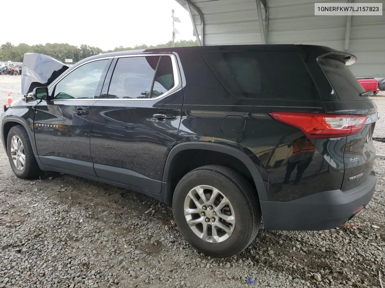 1GNERFKW7LJ157823 2020 Chevrolet Traverse Ls