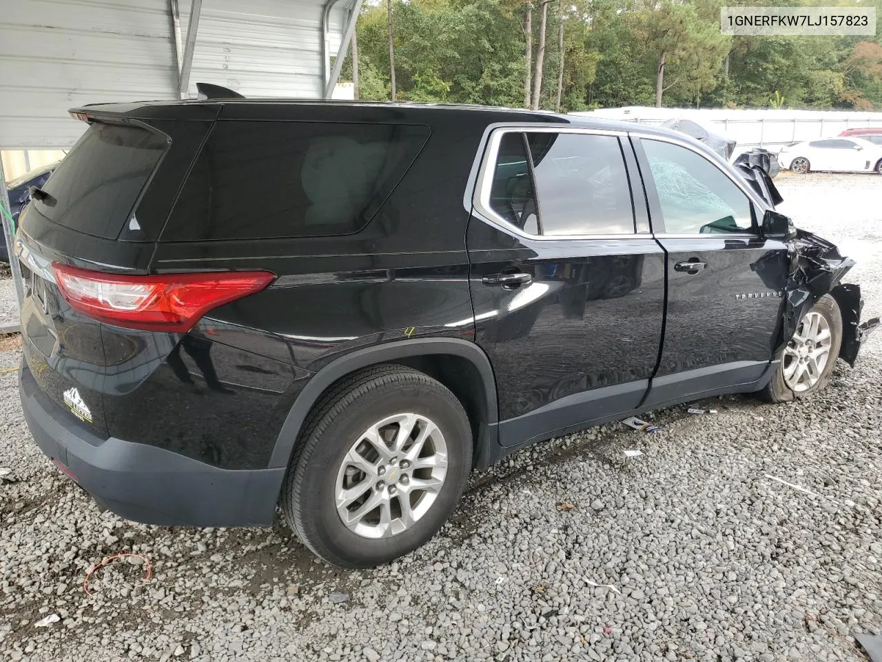 1GNERFKW7LJ157823 2020 Chevrolet Traverse Ls