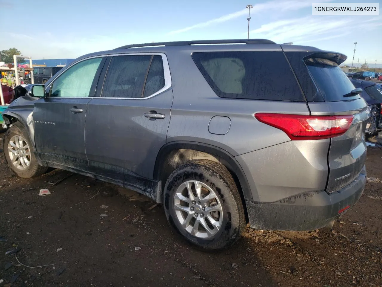 2020 Chevrolet Traverse Lt VIN: 1GNERGKWXLJ264273 Lot: 72778744