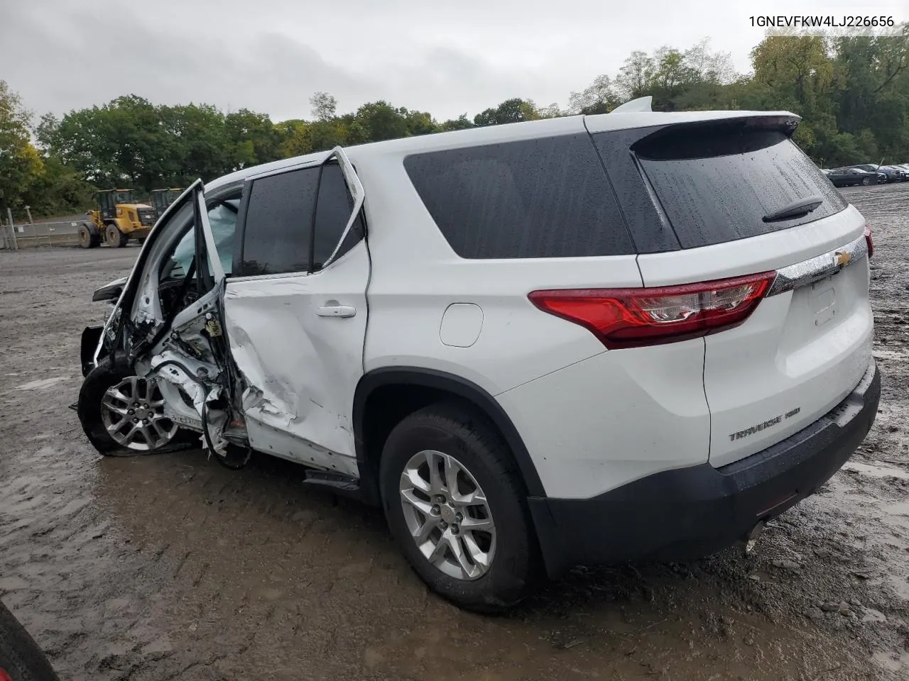 2020 Chevrolet Traverse Ls VIN: 1GNEVFKW4LJ226656 Lot: 72829294