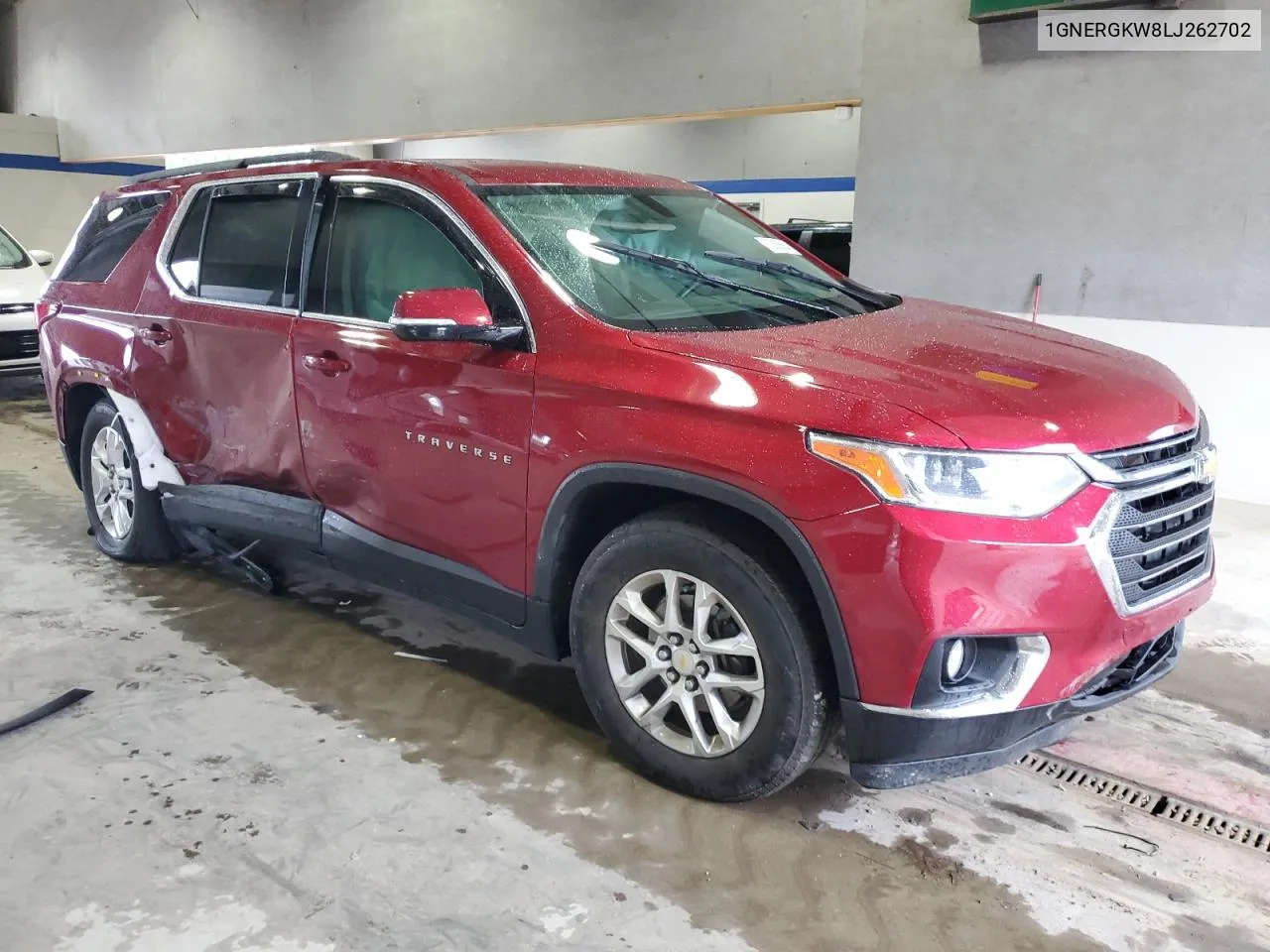 2020 Chevrolet Traverse Lt VIN: 1GNERGKW8LJ262702 Lot: 72888684