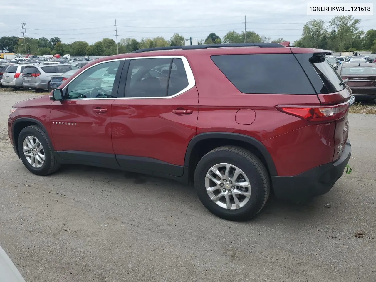 2020 Chevrolet Traverse Lt VIN: 1GNERHKW8LJ121618 Lot: 73299284