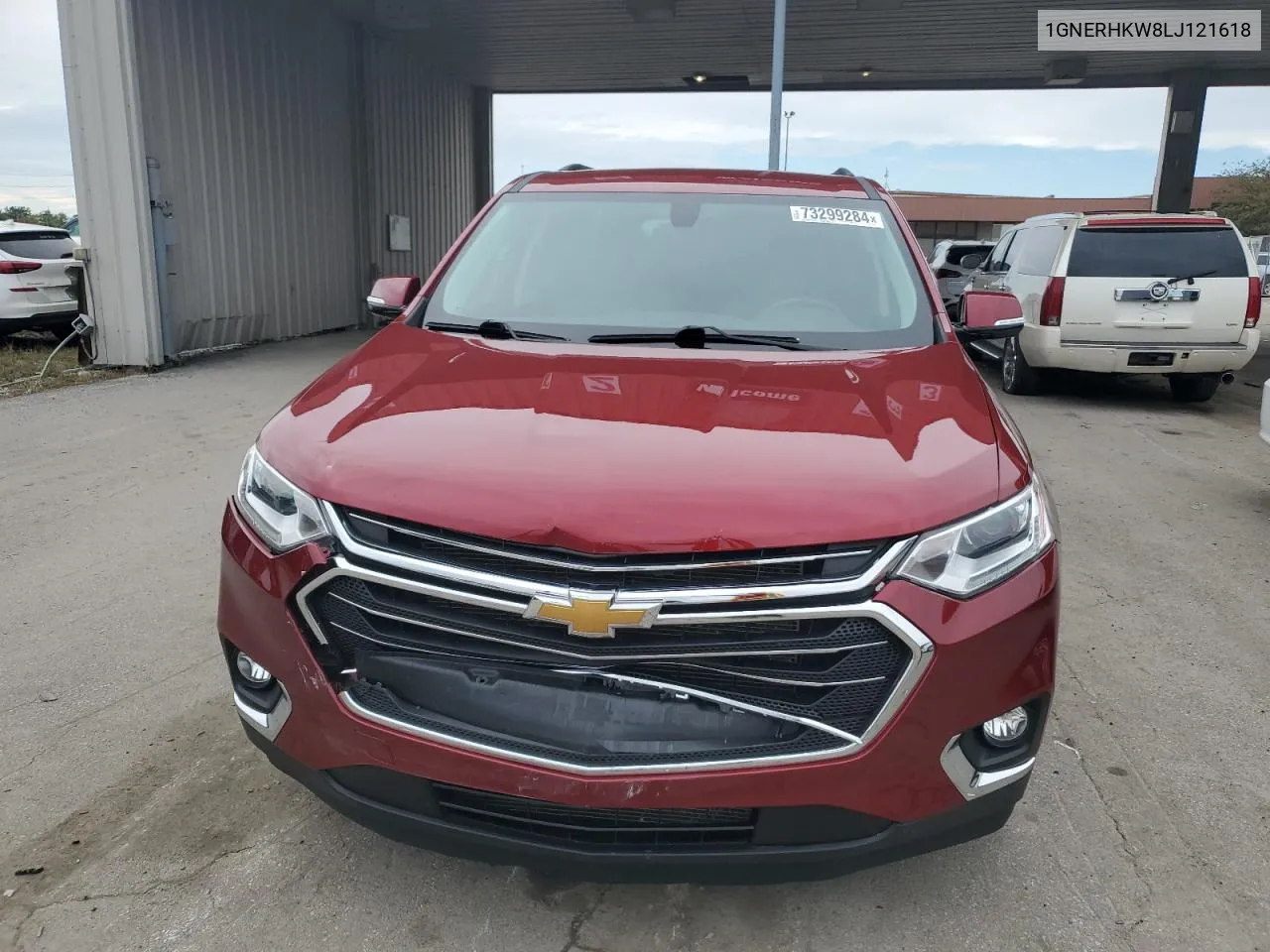 2020 Chevrolet Traverse Lt VIN: 1GNERHKW8LJ121618 Lot: 73299284