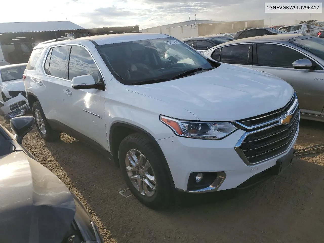 2020 Chevrolet Traverse Lt VIN: 1GNEVGKW9LJ296417 Lot: 73317414