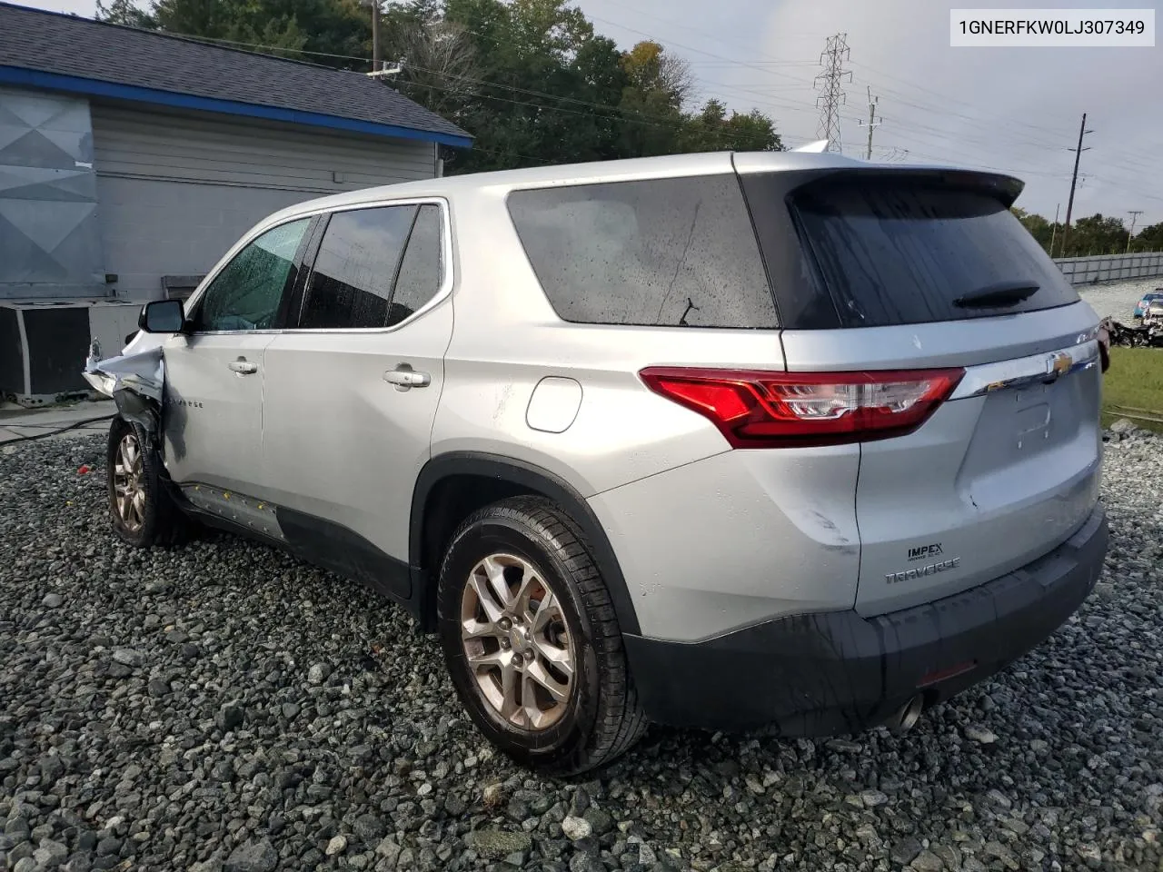 1GNERFKW0LJ307349 2020 Chevrolet Traverse Ls