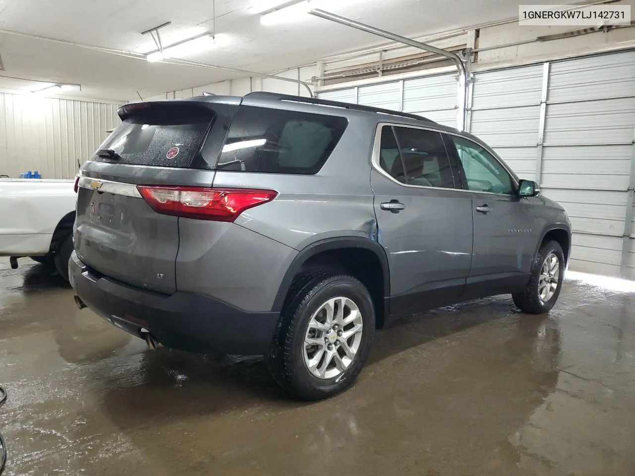 2020 Chevrolet Traverse Lt VIN: 1GNERGKW7LJ142731 Lot: 73738574