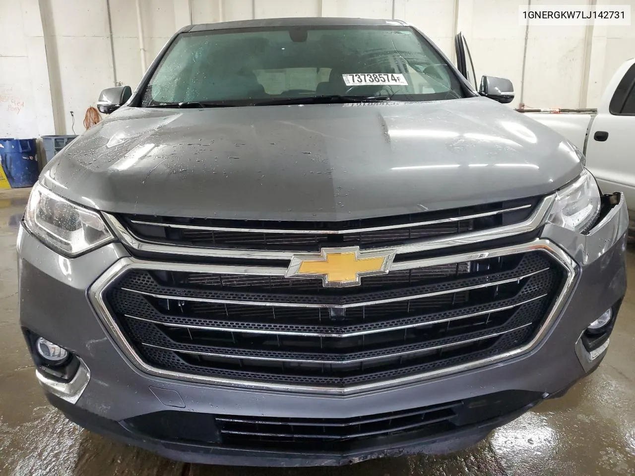 2020 Chevrolet Traverse Lt VIN: 1GNERGKW7LJ142731 Lot: 73738574