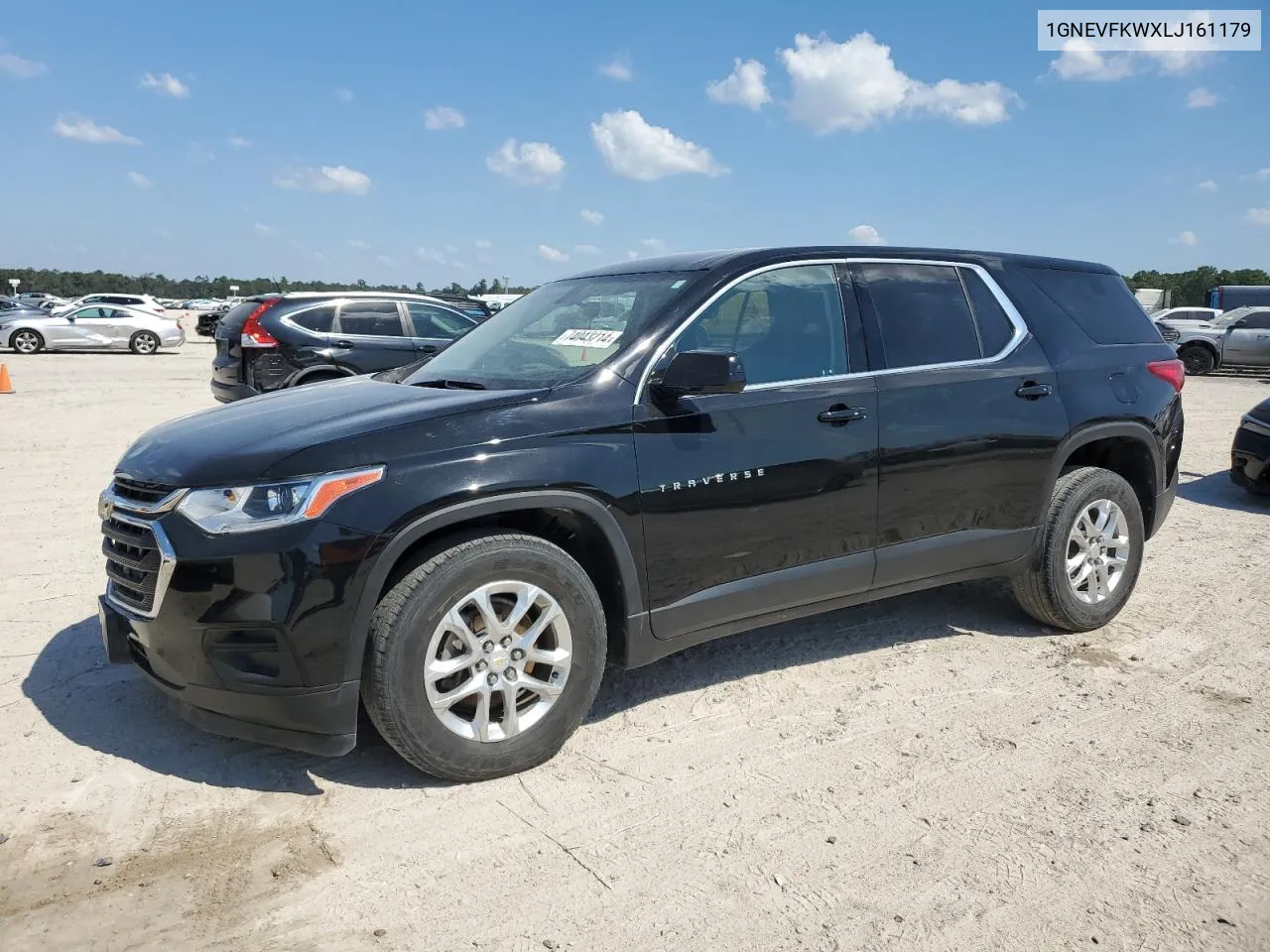 2020 Chevrolet Traverse Ls VIN: 1GNEVFKWXLJ161179 Lot: 74043214