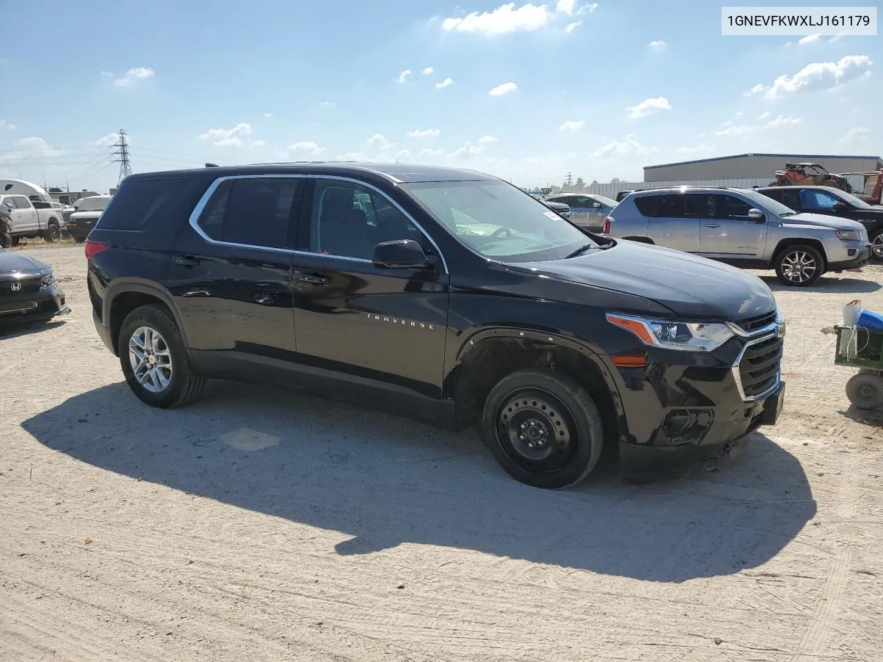 2020 Chevrolet Traverse Ls VIN: 1GNEVFKWXLJ161179 Lot: 74043214