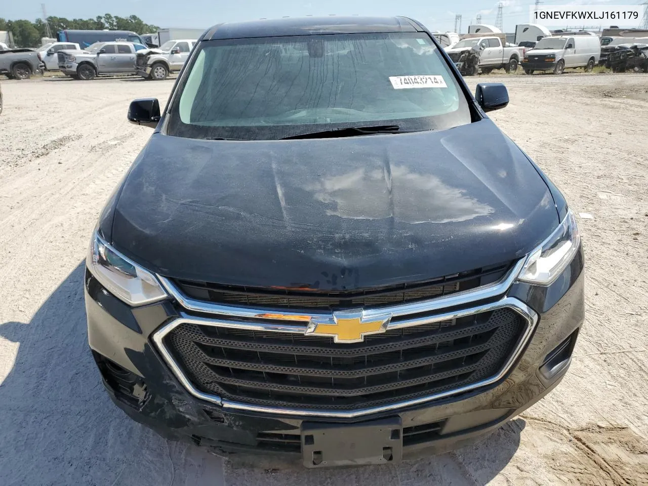 2020 Chevrolet Traverse Ls VIN: 1GNEVFKWXLJ161179 Lot: 74043214