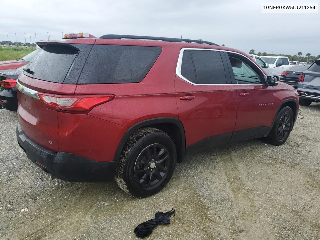 2020 Chevrolet Traverse Lt VIN: 1GNERGKW5LJ211254 Lot: 74612274