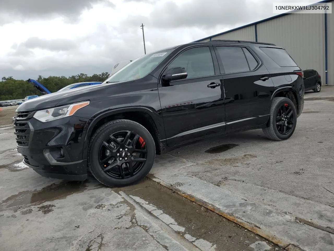 2020 Chevrolet Traverse Premier VIN: 1GNERKKW1LJ304792 Lot: 74819004