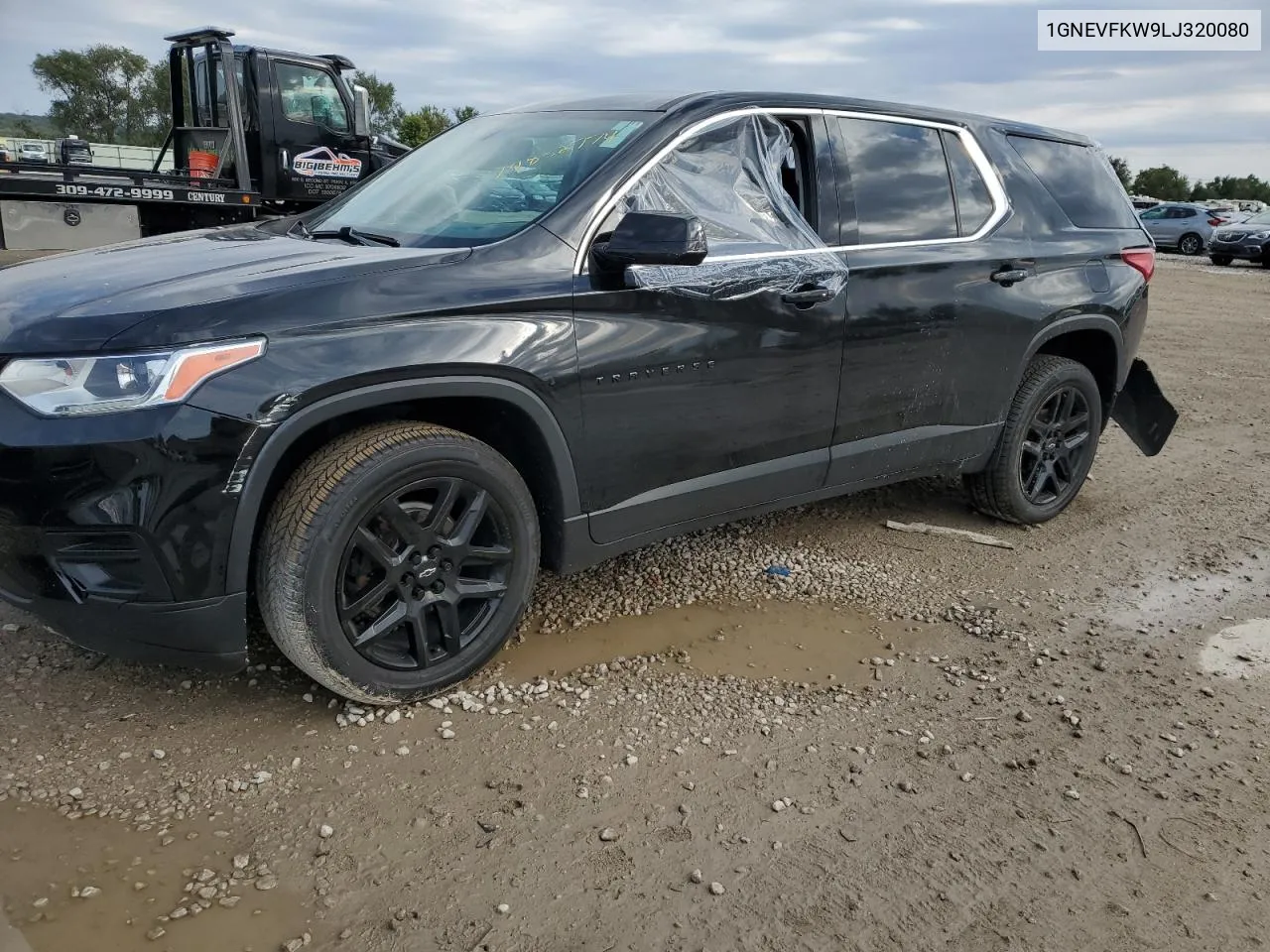 2020 Chevrolet Traverse Ls VIN: 1GNEVFKW9LJ320080 Lot: 74852774