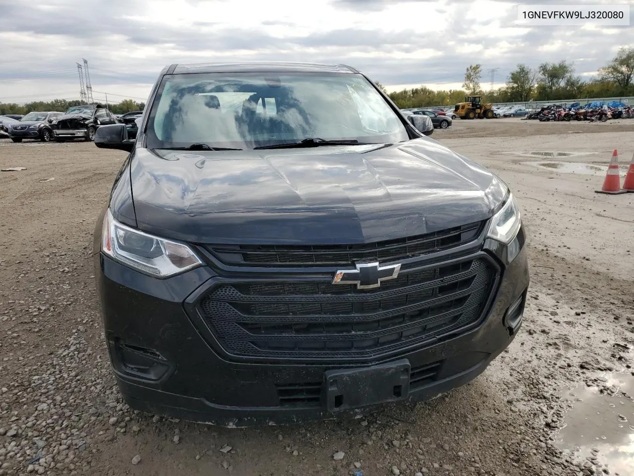 2020 Chevrolet Traverse Ls VIN: 1GNEVFKW9LJ320080 Lot: 74852774