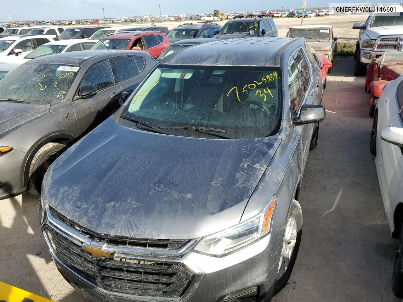 1GNERFKW0LJ146601 2020 Chevrolet Traverse Ls