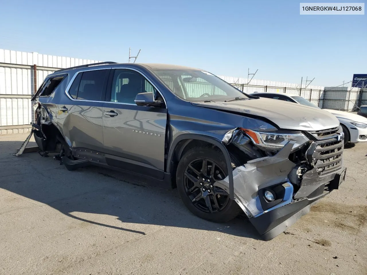 2020 Chevrolet Traverse Lt VIN: 1GNERGKW4LJ127068 Lot: 75355594