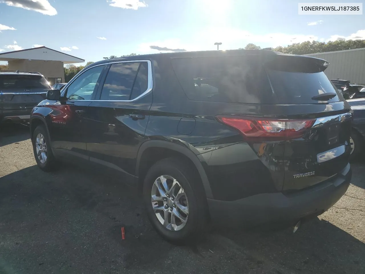 2020 Chevrolet Traverse Ls VIN: 1GNERFKW5LJ187385 Lot: 75486284