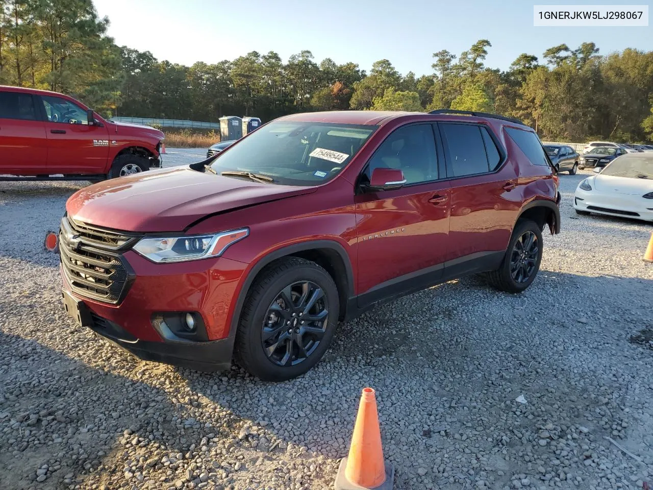 2020 Chevrolet Traverse Rs VIN: 1GNERJKW5LJ298067 Lot: 75499544